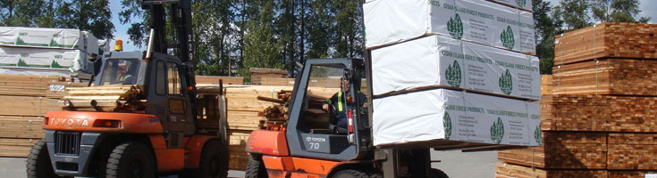 Fence Panels Vancouver two forklift loading products